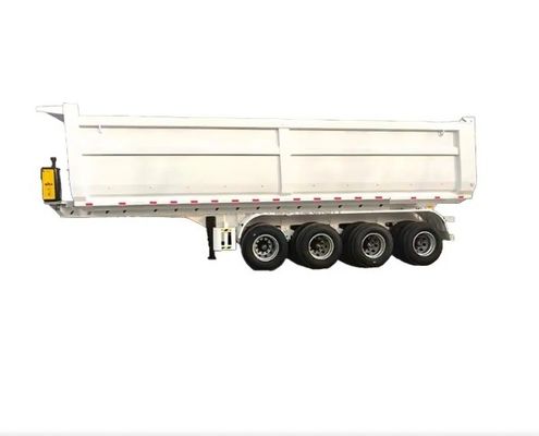Carga pesada 35-65 cbm tipo U traseiro Semi-reboque trailer Tipper Cargo caminhão reboque com bom
