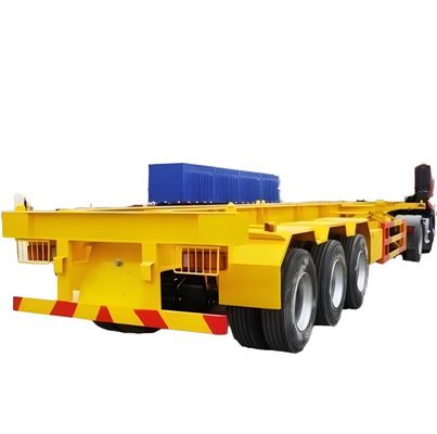 Camião Wosheng 2/3/4 Semirreboque de eixo com carga máxima 30000 kg Design esqueleto de aço