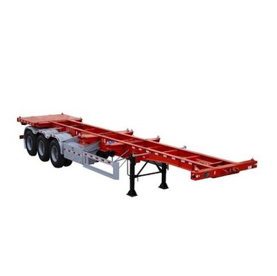 Leaf Spring 90 w mm*13/16 espessura mm*10 camada 40ft Esqueleto de pescoço de ganso Semi-trailer