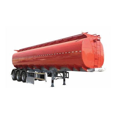 JOST 3.5 &quot;90mm King Pin Steel Fuel Liquid Trailer para transporte de óleo de palma bruto