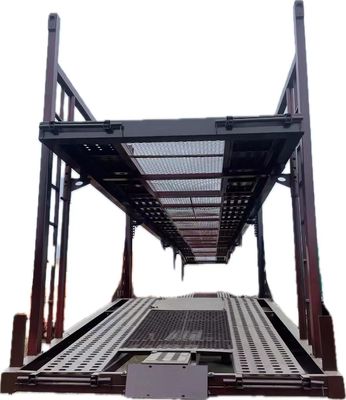 Suspensão mecânica de dois eixos para transporte de veículos Semirreboque para transporte de veículos