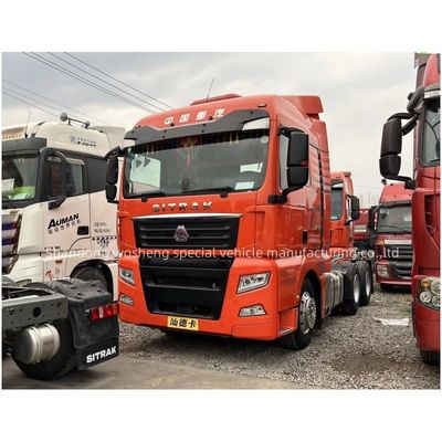 4 6L Capacidade do motor Usados caminhões tractor leve para o transporte suave e fácil