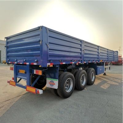 Reboque de caminhão leve tipo parede lado semi-reboque de Shangdong WS Tare Peso 7500kgs