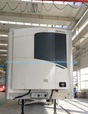 Refrigerador congelador Semi-Carriers Trailers com eixos 13T/16T de Wosheng