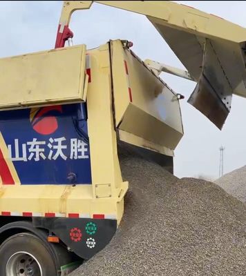 Remolque de camião com Wosheng Intelligent Crawler Belt e Cintura de transporte automática