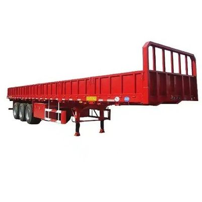 Bom exportador de 13m 3 semi-reboque de parede lateral do eixo com alta carga útil e material de aço
