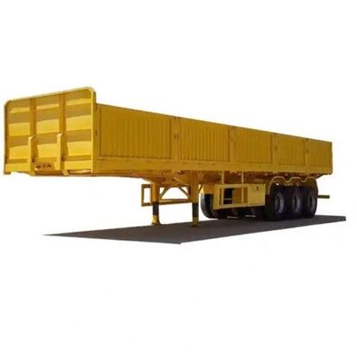 Bom exportador de 13m 3 semi-reboque de parede lateral do eixo com alta carga útil e material de aço
