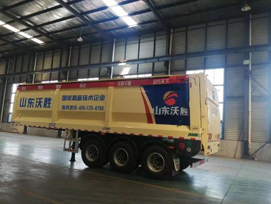 Remolque de camião com Wosheng Intelligent Crawler Belt e Cintura de transporte automática