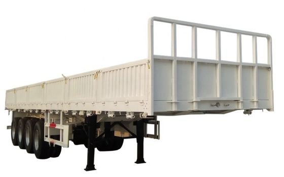 Bom exportador de 13m 3 semi-reboque de parede lateral do eixo com alta carga útil e material de aço