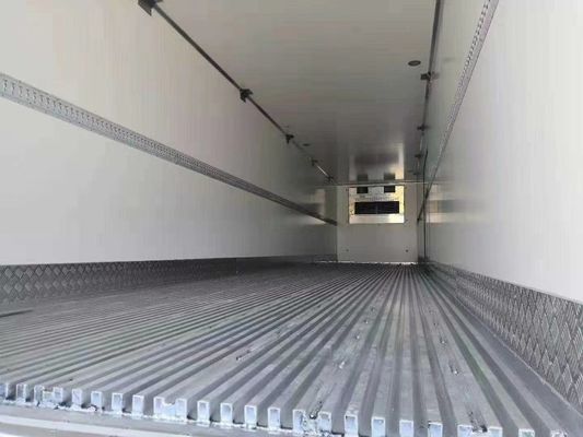 Cor personalizada Wosheng 3 eixo 20 40 45 53 Ft congelador frigorífico Van Semi-trailer