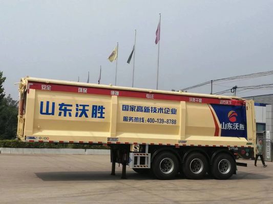 Wosheng Modelo Último Semirreboque traseiro com sistema de travagem de válvula de relevo Wabco RE 6