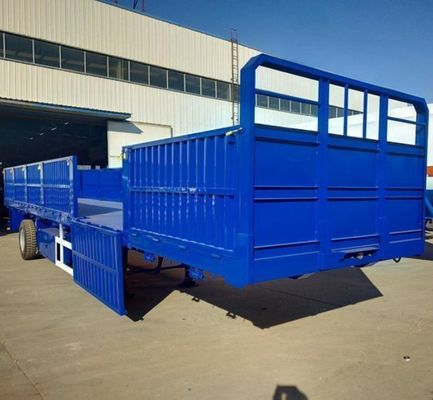 7500kg Tare Peso a granel Cargo vedação Semi-trailer com placa de metal de profissional