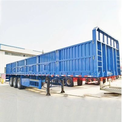 7500kg Tare Peso a granel Cargo vedação Semi-trailer com placa de metal de profissional