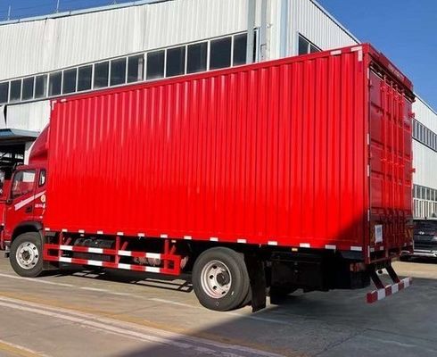 Semi-Relógio 9,5-16m de comprimento 3 eixos 30-50tons Logística Van de extensão de asas com caixa de asa aberta