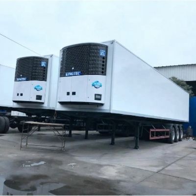 13T 16T BPW/FUWA semi-reboque com eixo para transporte de alimentos frescos, conforme pedido do cliente