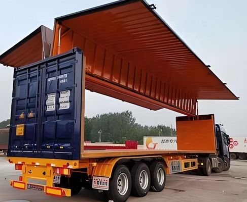 Suspensão mecânica/aérea 3 eixos de envergadura de semirreboque para transporte logístico de cargas