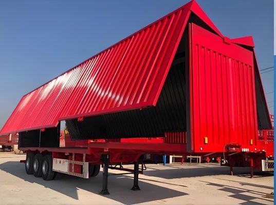 Suspensão mecânica/aérea 3 eixos de envergadura de semirreboque para transporte logístico de cargas