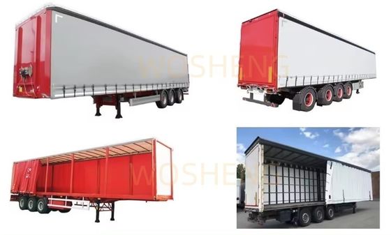 Semirreboque Wosheng 2024 3 Axle Express e Logística