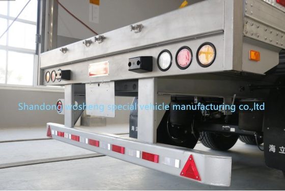 Refrigerador de semi-reboque Refrigerado 30 toneladas 2 3 eixos Reboque de cor personalizado