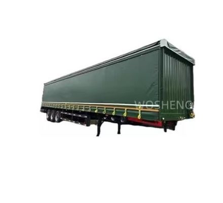 BPW/FUWA eixo 3 eixos 40ft 45ft PVC cortina-lado Semi-reboque com cortina lateral