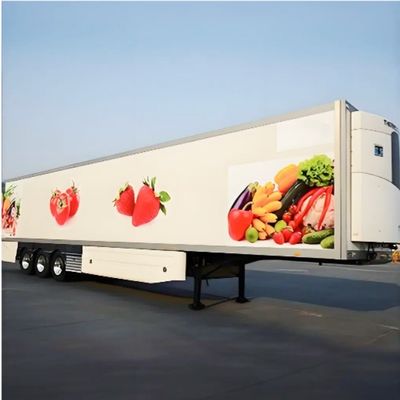 Semi-remolque refrigerado de 3 eixos 45FT personalizado