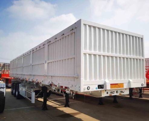 40-80 toneladas Dropside Sidewall Cargo caminhão Semi-Carriers Trailers com e design personalizado