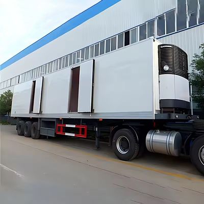 Semi-remolque refrigerado de 3 eixos 45FT personalizado