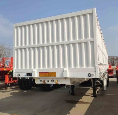 40-80 toneladas Dropside Sidewall Cargo caminhão Semi-Carriers Trailers com e design personalizado