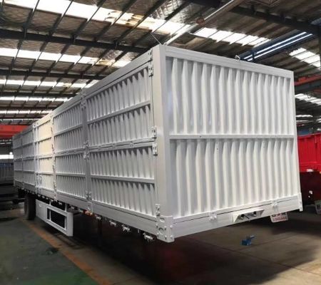 40-80 toneladas Dropside Sidewall Cargo caminhão Semi-Carriers Trailers com e design personalizado