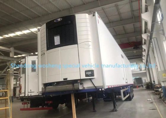 Semi-remolque refrigerado de 3 eixos 45FT personalizado