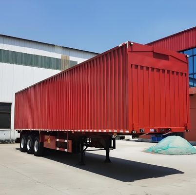 Pneus 12R22.5 12 unidades Semi-reboque de Logística de Aço com Ampliação de asas de abertura