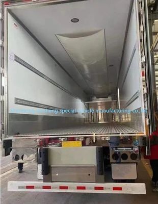 Aço de desempenho 40ft 45ft 53ft Freezer Semi-trailer Refrigerador Caminhão Semi-trailer