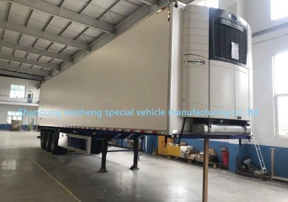 Aço de desempenho 40ft 45ft 53ft Freezer Semi-trailer Refrigerador Caminhão Semi-trailer
