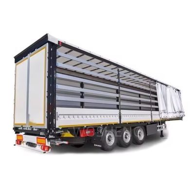 WS Container de cortina lateral de lona de tri-eixo personalizável Semi-reboque solicitação do cliente