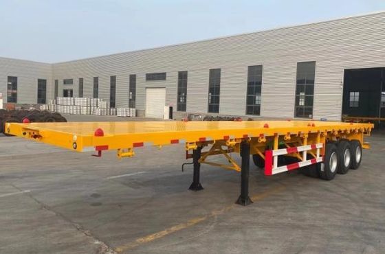 Carga útil máxima 30000 kg Remolque de camião para contêiner de transporte marítimo portuário