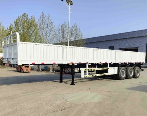 50 toneladas de semi-reboque Reboques de parede lateral para transporte a granel JOST ou outras opções