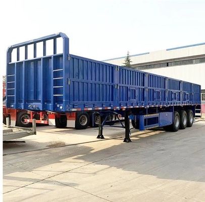 3 eixos de queda de parede lateral semi-reboque adequado para o transporte de carga Design de vedação