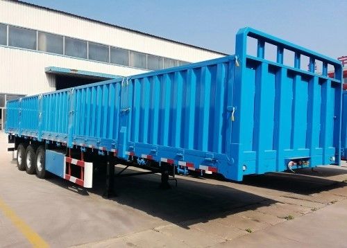 3 eixos de queda de parede lateral semi-reboque adequado para o transporte de carga Design de vedação