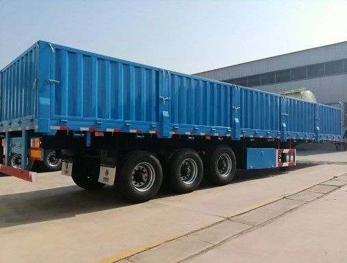 3 eixos de queda de parede lateral semi-reboque adequado para o transporte de carga Design de vedação