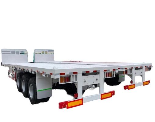 Especializado em Flatdeck Flatboy Flatbed Semi-Trailer para caminhão Triangle pneus especificações