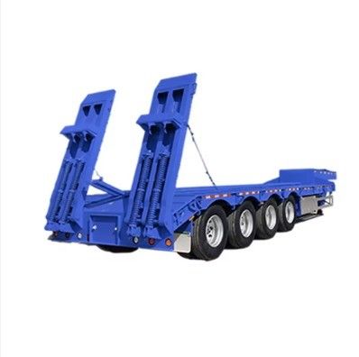 2024 Top Venda 2/3/4/5 eixos cama baixa caminhão lowboy semi-reboque 13000x3000x1700mm