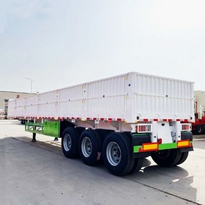 Customization High Utility Side Wall Cargo Trailer para caminhão Trailer Q345 Metal de aço