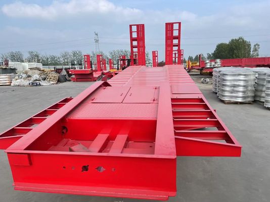 Suspensão Mecânica Trailers de caminhões 60 80 100 toneladas Capacidade para cargas pesadas