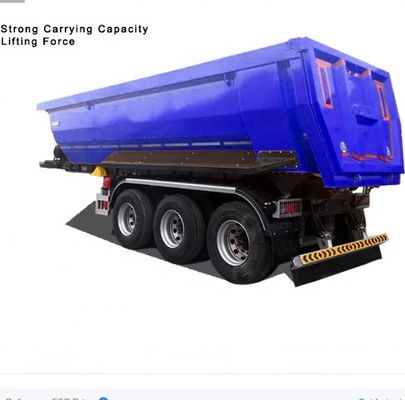 Carga útil máxima 40000 kg Reboque com reboque em U para caminhão de 20 anos Wosheng Semi-reboque