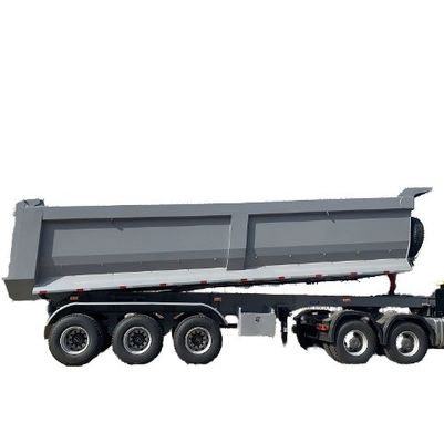 Semi-reboque de primeira classe para trabalho de terra e transporte de materiais de construção