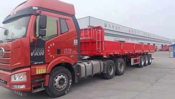 13/16 toneladas de veículos de carregamento de material de aço para cargas a granel