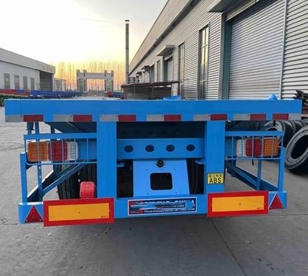 50 toneladas de capacidade de carga Semi-reboque ideal para transporte de contentores e cargas