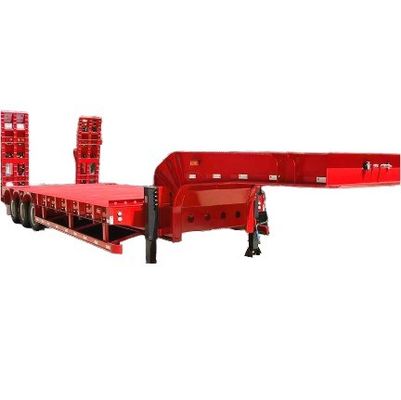 Remolque de caminhão de 3/4 eixo para transporte de escavadeiras