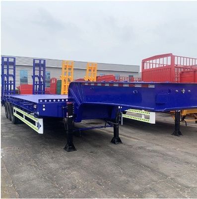 Remolque de caminhão de 3/4 eixo para transporte de escavadeiras