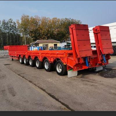 13000x3000x3300 Semi-reboque de cama baixa para transporte de cargas pesadas a partir de um super caminhão